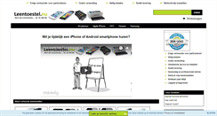 Desktop Screenshot of leentoestel.nu